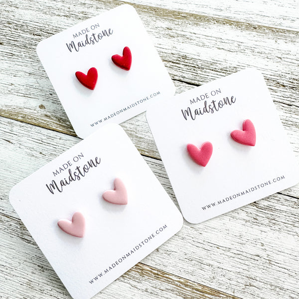Heart Studs