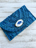 Sea Turtle Oyster Shell Clutch
