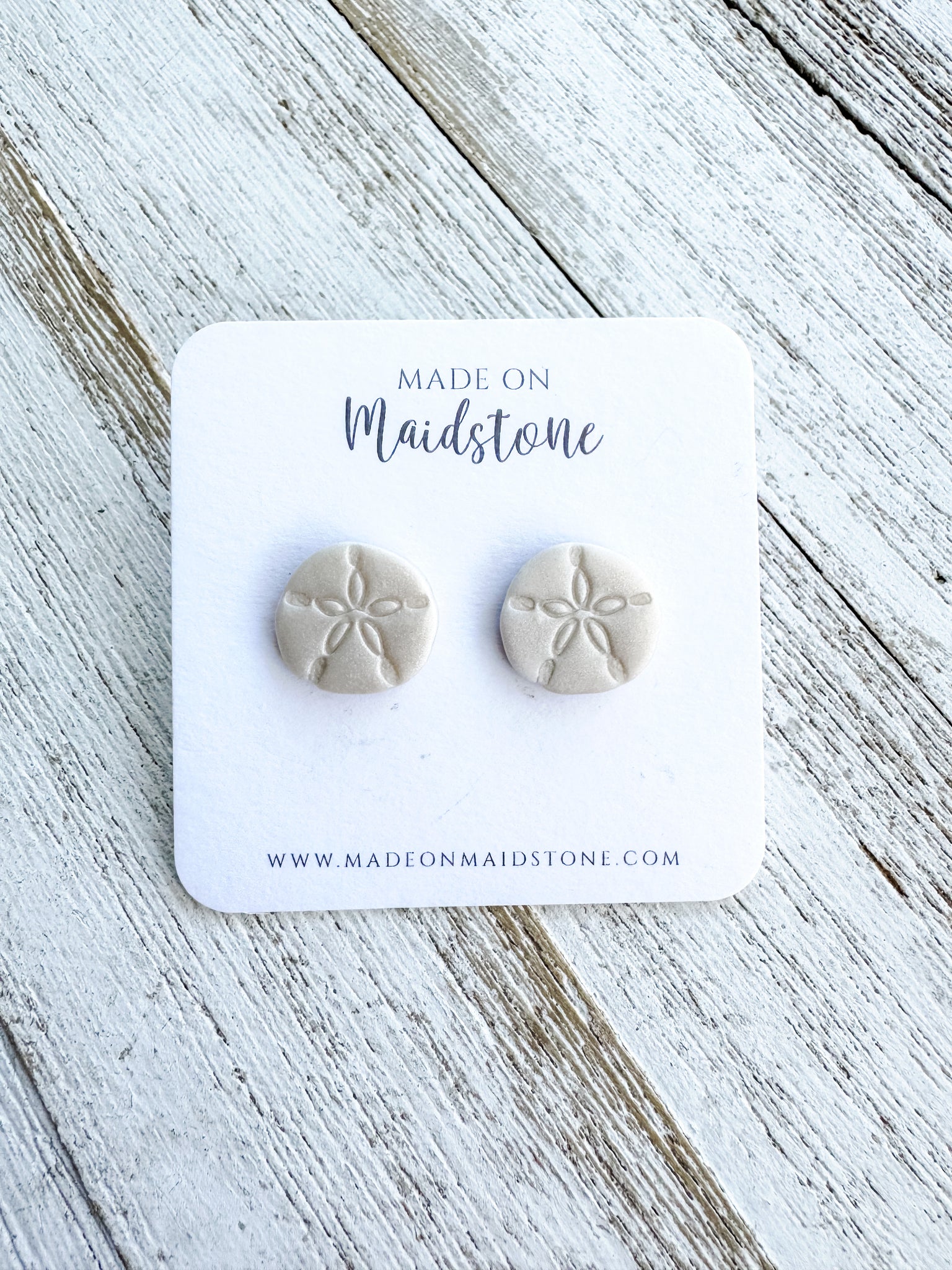 Sand Dollar Studs