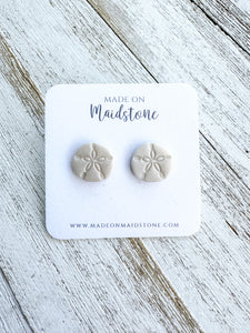 Sand Dollar Studs