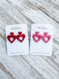 Heart Cut Out Earrings