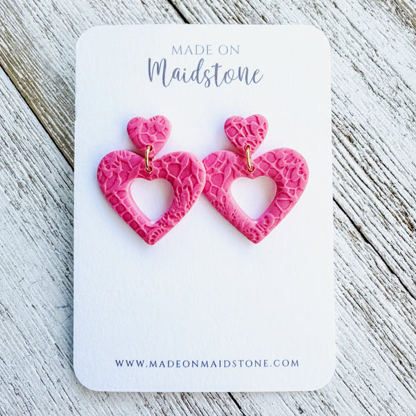 Heart Cut Out Earrings