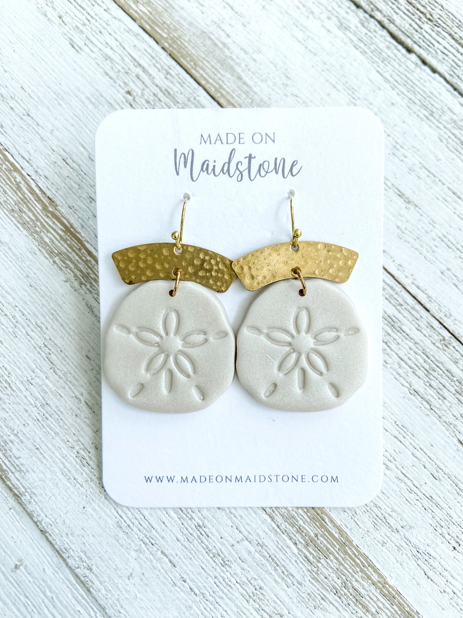 Sand Dollar Earrings
