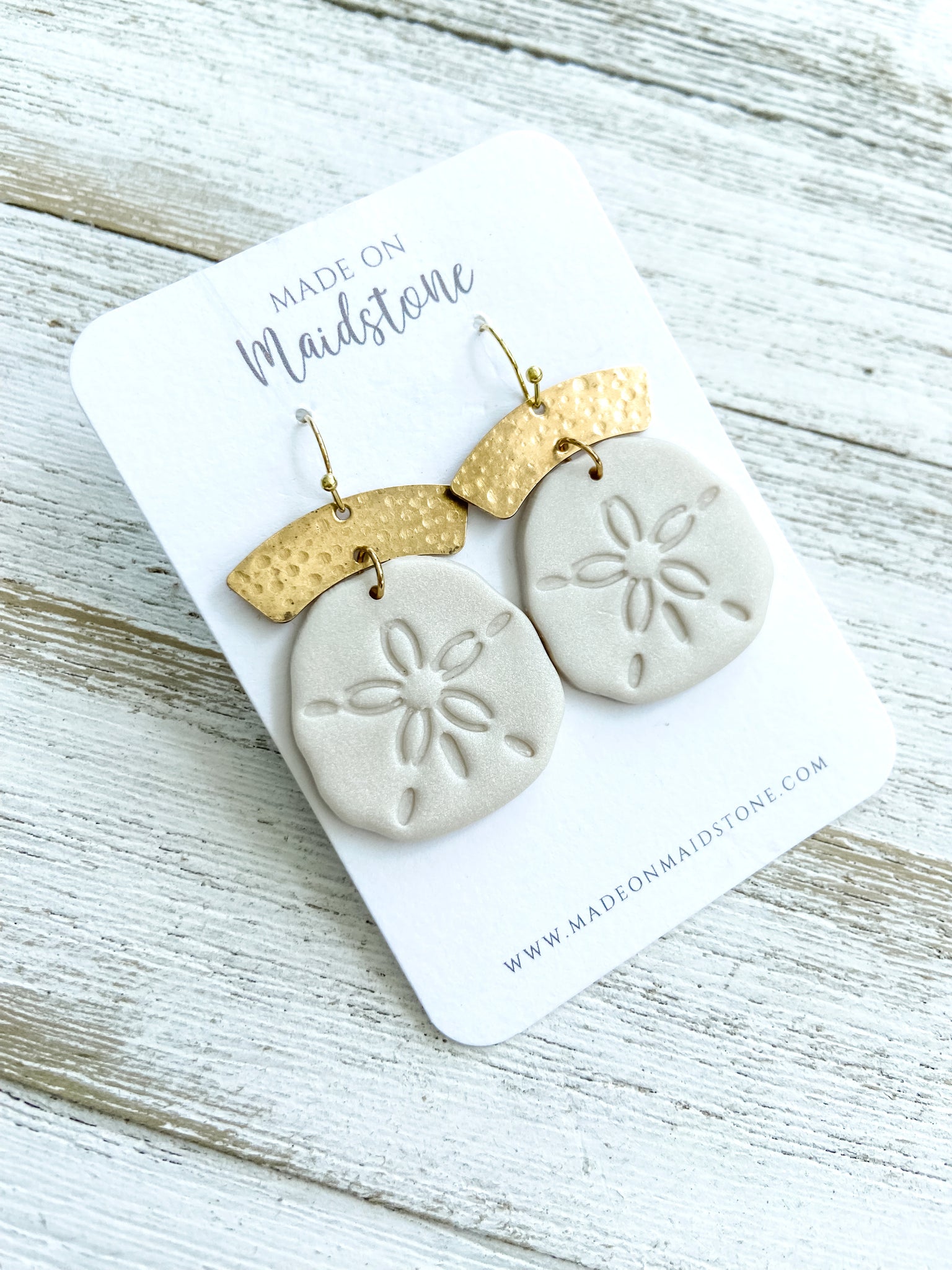 Sand Dollar Earrings