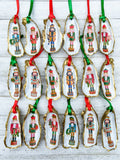 Nutcracker Oyster Shell Ornament