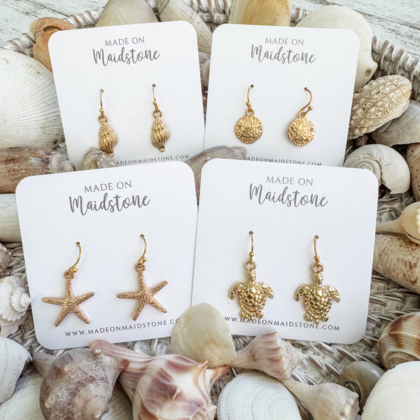 Golden Shore Earrings
