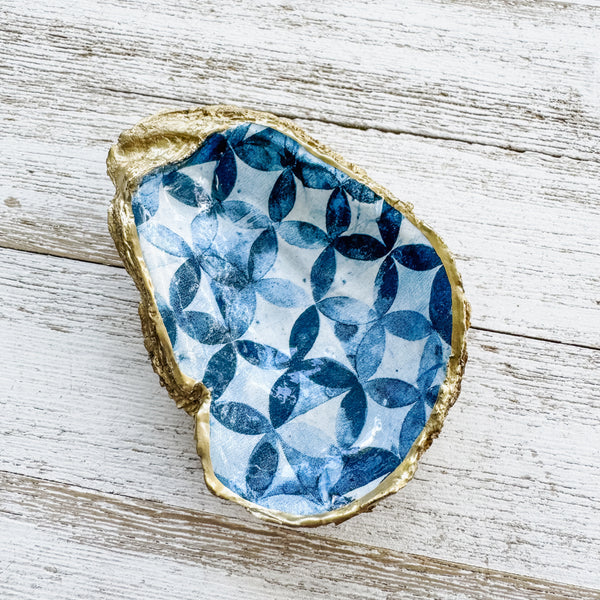 Moroccan Oyster Shell Ring Dish