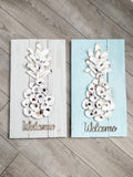 Oyster Pineapple Welcome Sign