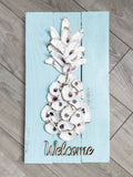 Oyster Pineapple Welcome Sign