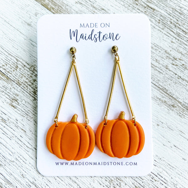 Pumpkin Earrings