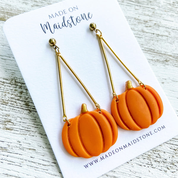 Pumpkin Earrings
