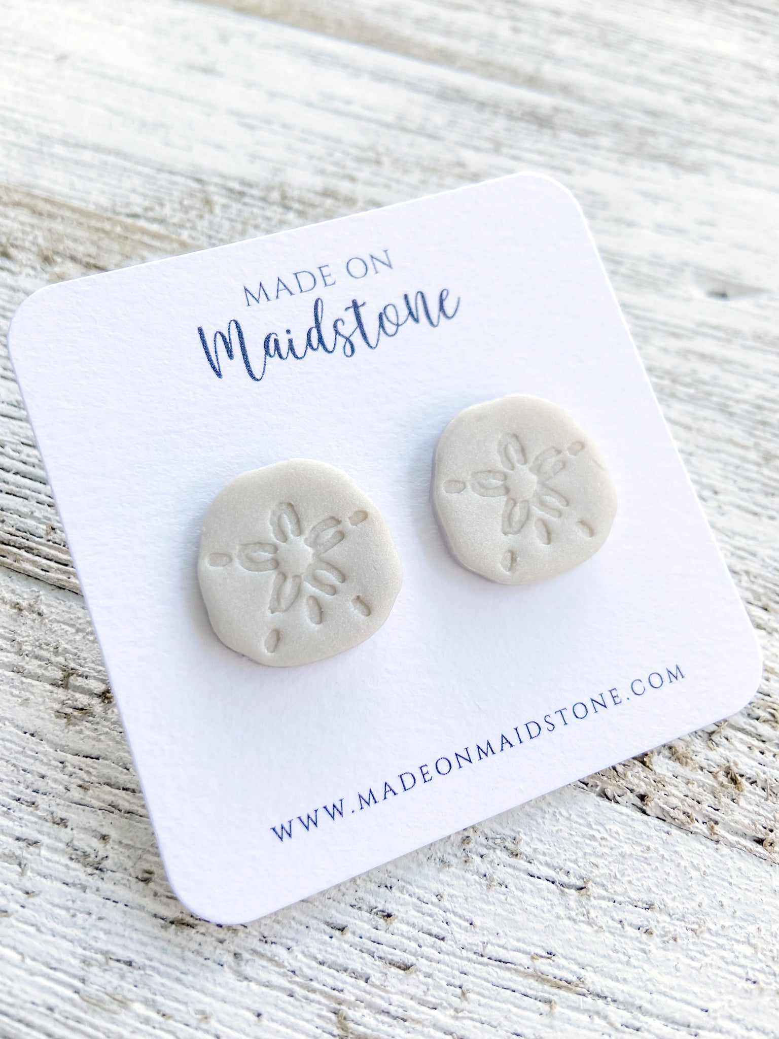 Sand Dollar Studs