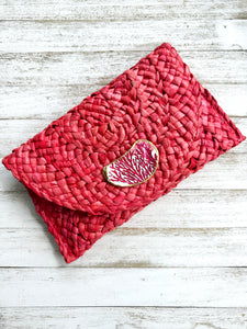 Sea Fan Oyster Shell Clutch