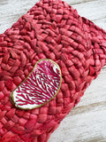Sea Fan Oyster Shell Clutch