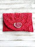 Sea Fan Oyster Shell Clutch