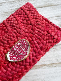 Sea Fan Oyster Shell Clutch
