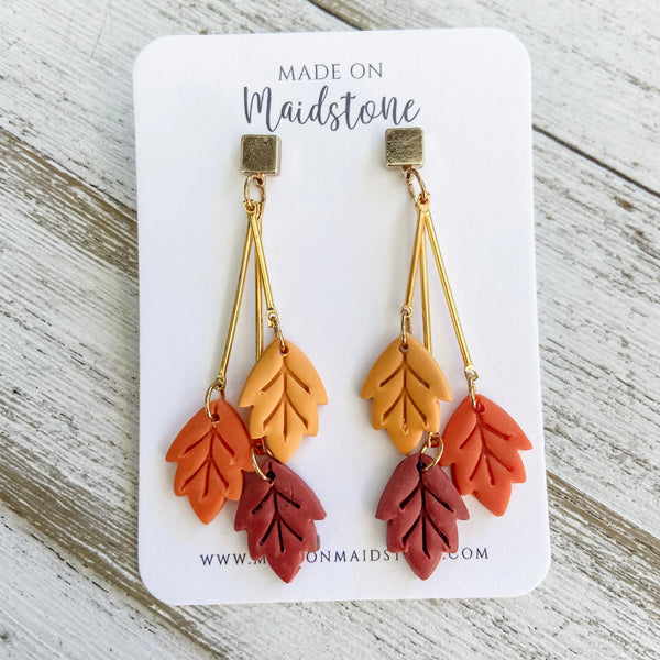 Fall Leaf Earrings