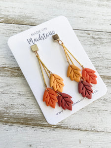 Fall Leaf Earrings