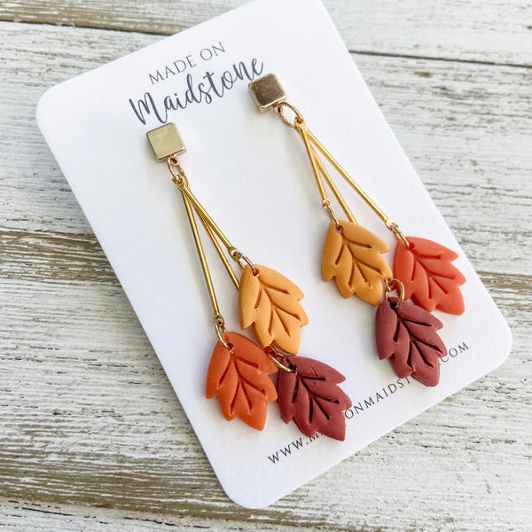 Fall Leaf Earrings
