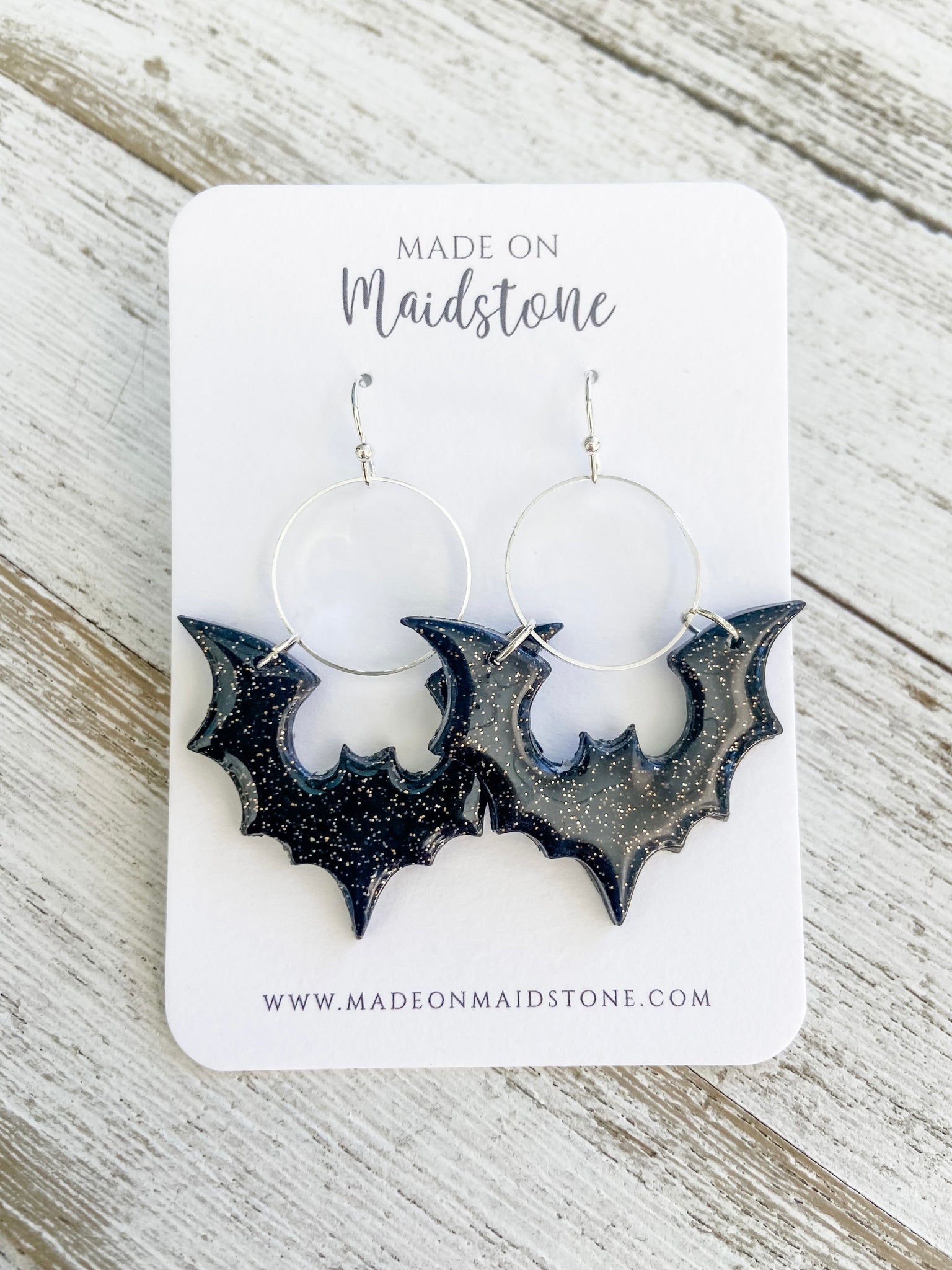 Statement Bat Earrings