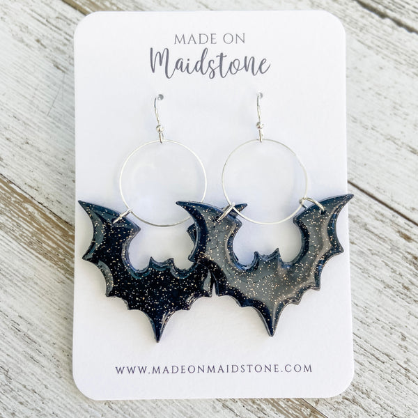 Statement Bat Earrings