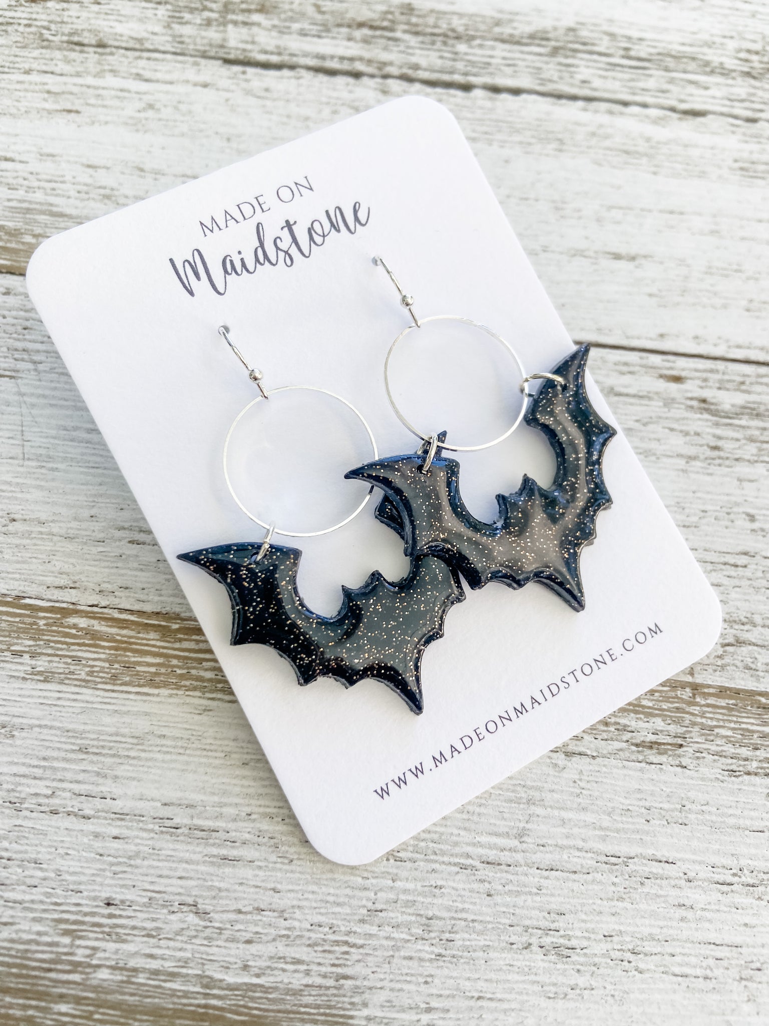 Statement Bat Earrings
