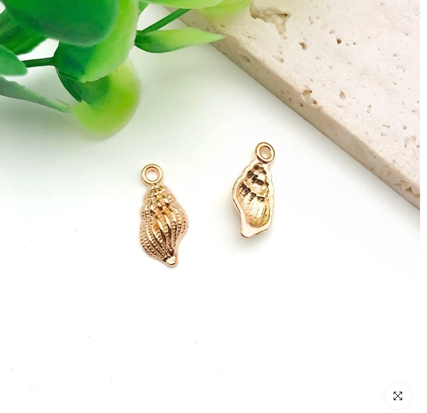18K Gold Plated Necklace with Nautical Pendant