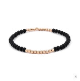 Faceted Beaded Stretch Bracelets