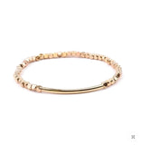 Faceted Beaded Stretch Bracelets