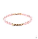 Faceted Beaded Stretch Bracelets