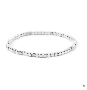 Faceted Beaded Stretch Bracelets