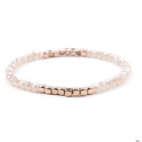 Faceted Beaded Stretch Bracelets
