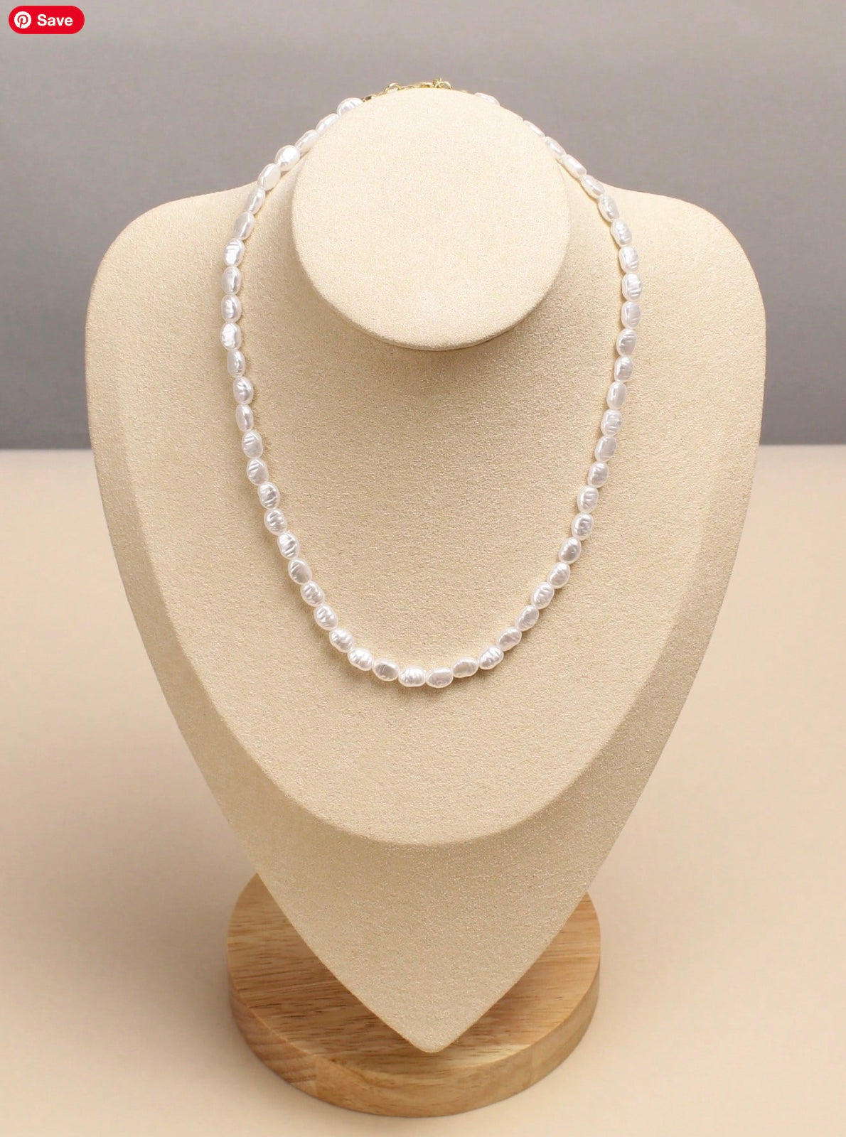 Faux Pearl Necklace