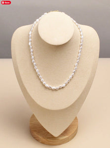 Faux Pearl Necklace
