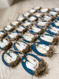 Oyster Shell Nativity Ornament