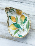 Lemon Oyster Shell Ring Dish image 1