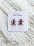 Gingerbread Man Studs image 0
