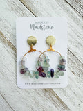 Tumbled Gemstone Earrings image 5