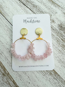 Tumbled Gemstone Earrings image 2