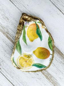 Lemon Oyster Shell Ring Dish image 4