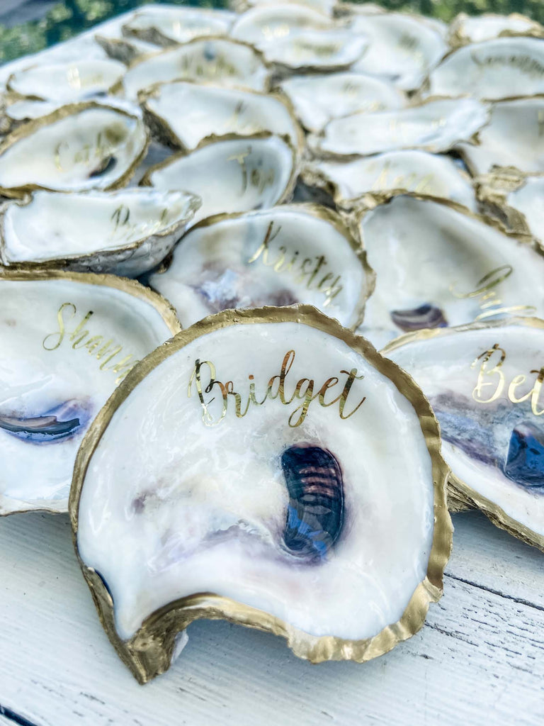 Oyster Shell Place Cards – Made on Maidstone