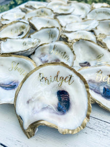 Oyster Shell Place Cards image 4