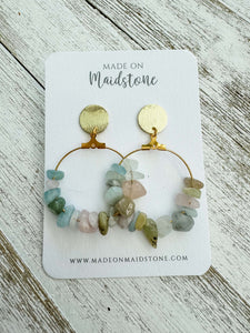 Tumbled Gemstone Earrings image 4