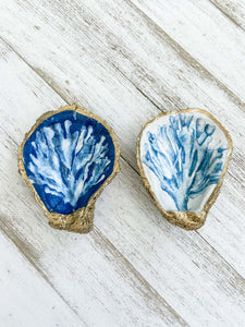 Coral Reef Oyster Shell Ring Dish image 0