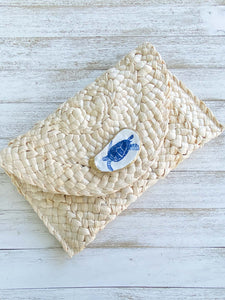 Sea Turtle Oyster Shell Clutch image 2