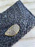 Polka Dot Oyster Shell Clutch image 1
