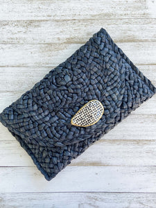 Polka Dot Oyster Shell Clutch image 3
