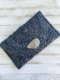 Polka Dot Oyster Shell Clutch image 3