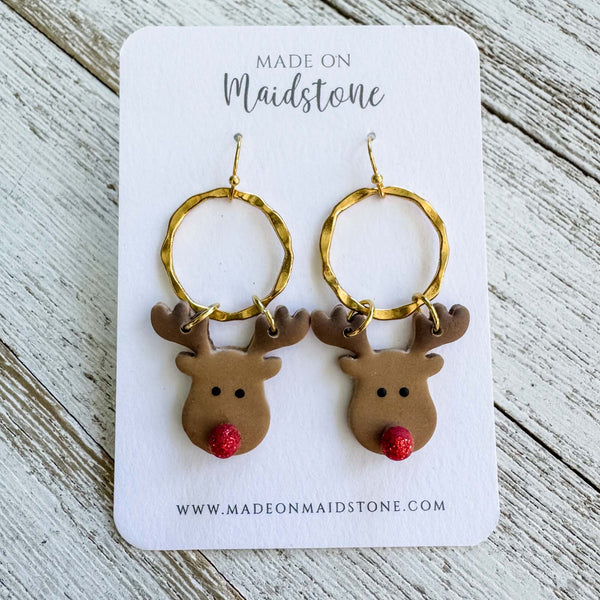 Reindeer Earrings image 0