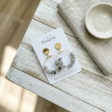 Tumbled Gemstone Earrings